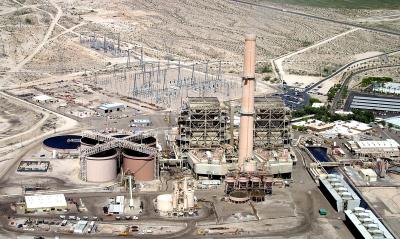 Power station on the Colorado River