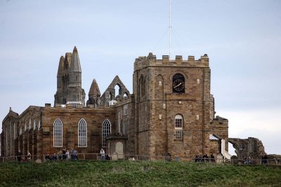 The church overlooking Whitby