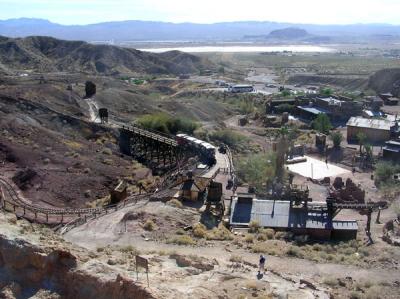 View Over Calico Ghost Town