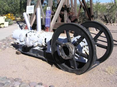 Historic mining equipment