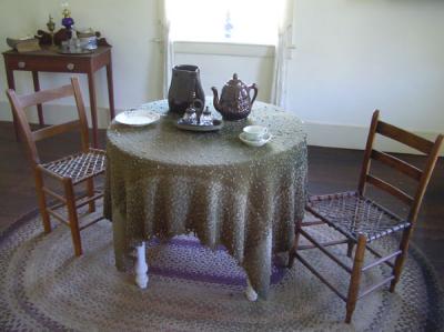 Parlor in the Married officers' quarters