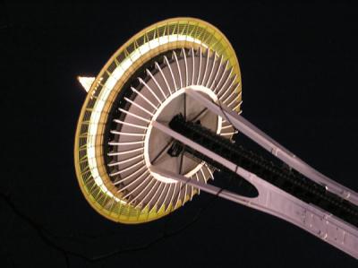 The Space Needle at Night