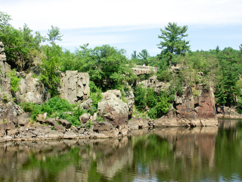 Rocks by the river