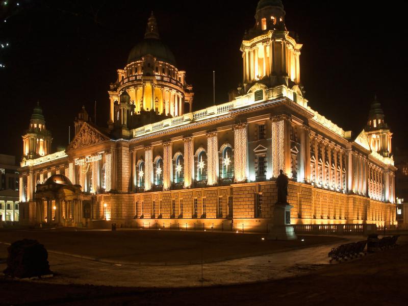 City Hall - Xmas lights