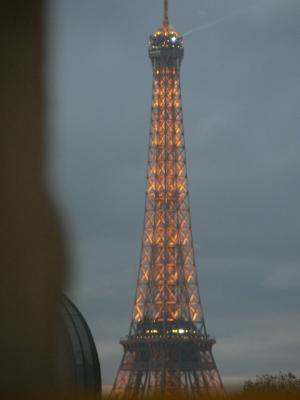 Paris -  Eiffel,  far away and close by