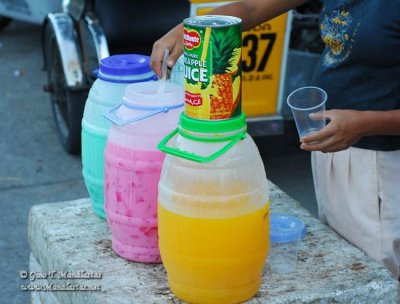 Gulaman, buco pandan etc.