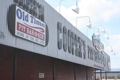 Coopers, Llano - Best BBQ in Texas!