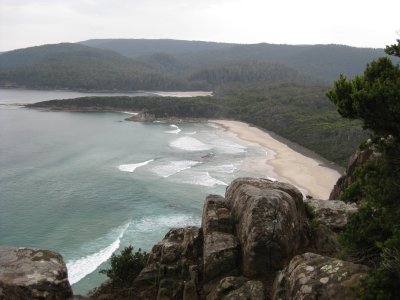 Beaches from Coal Bluff viewpoint