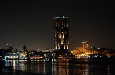 The beauty of Cairo by night
