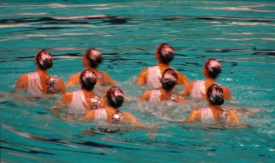 Australian Team in Water