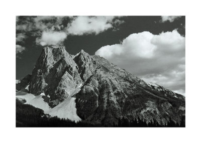 Rocky Mountains  and Cloud