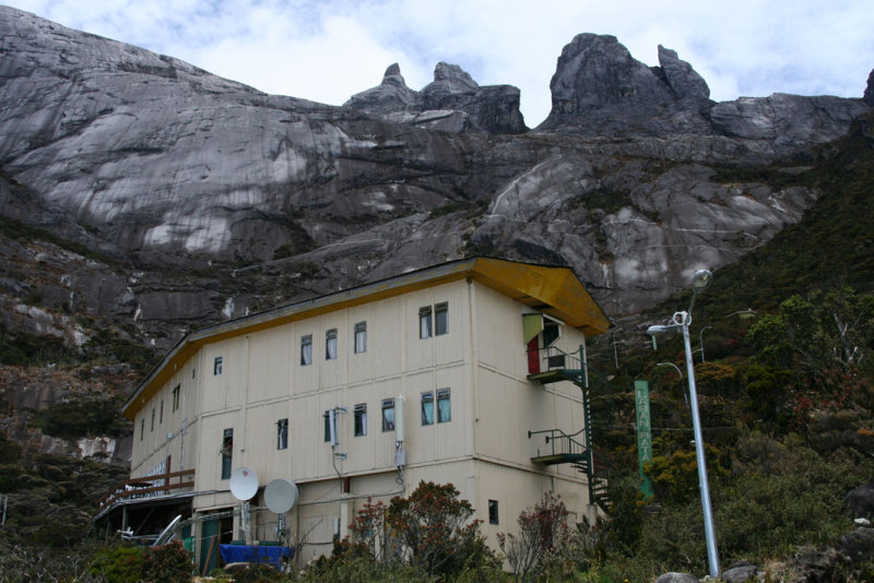 Climbing Mount Kinabalu - the lodge