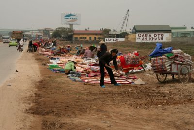 On route, carrpet sellers