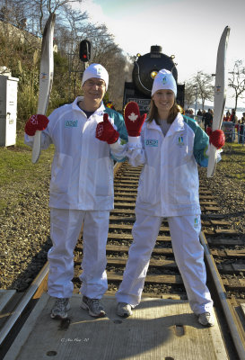 Torch Bearers and Royal Hudson