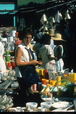 Marian Thomson in Haiti 1974