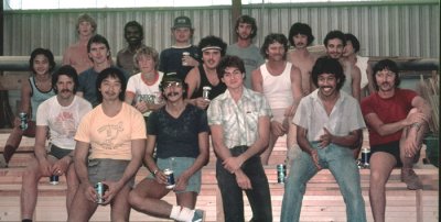 Marlin Manufacturing Co. Crew Townsville Australia 1980's