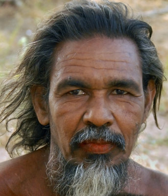 Vedda Man aged 54 Sri Lanka