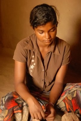 Vedda Women in Dambana Sri Lanka