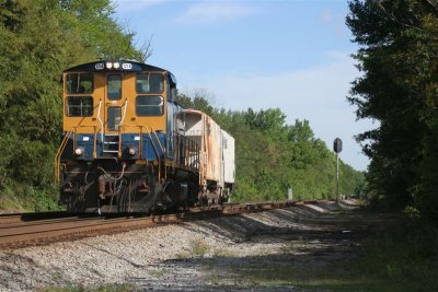 Y122 sbd track 1 to 2 Meadow CSX 1214 42710