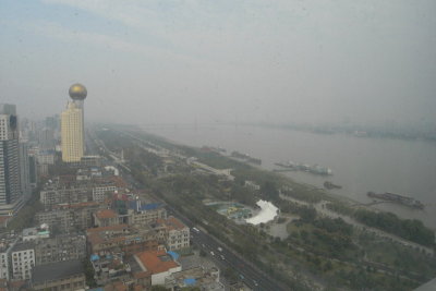 View from Wuhan Times Square