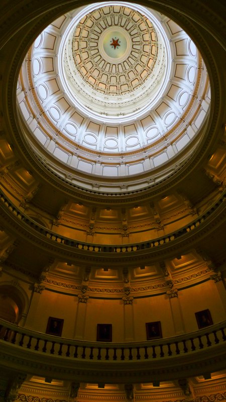 Rotunda, Texas State Capitol, Austin, Texas, 2009
