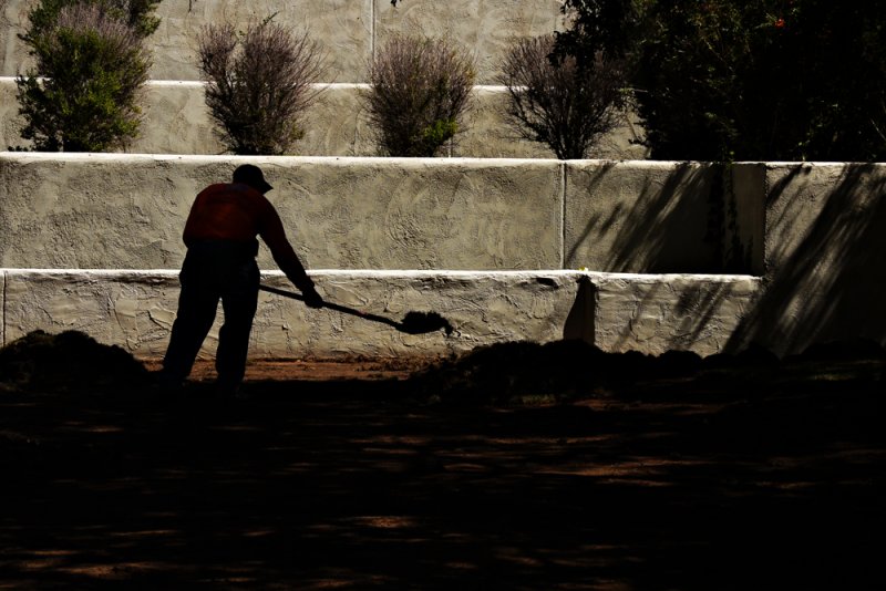 Laborer, Scottsdale Civic Plaza, Scottsdale, Arizona, 2010