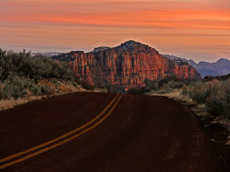 View from Kolob Terrace Road, Zion National Park, Utah, 2006