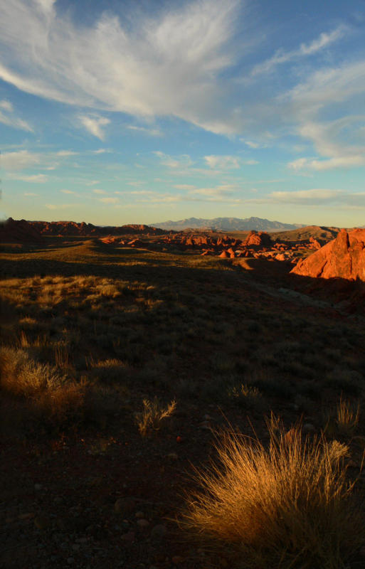 Heaven and Earth, Valley of Fire State Park, Nevada, 2006