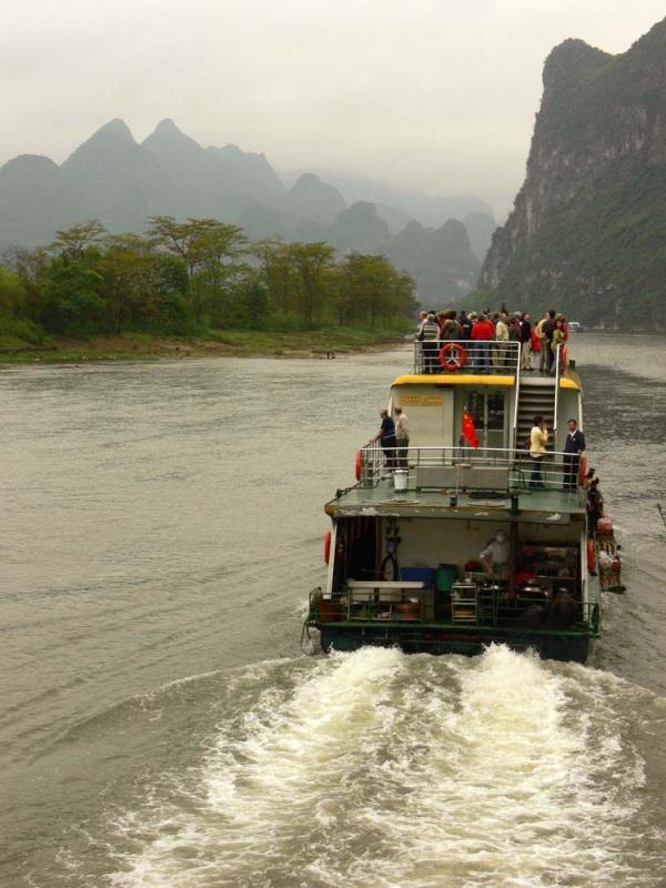 Riverboat, Li River, Guilin, China, 2006