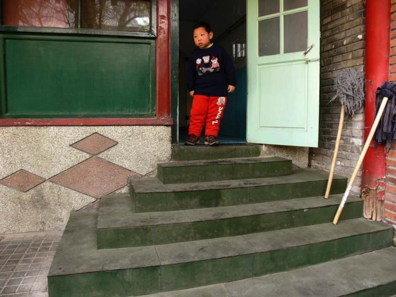 Student, Hutong primary school, Beijing, China, 2006