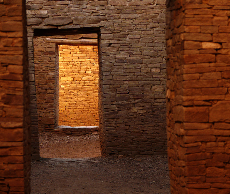 Doors of time, Chaco Culture National Historic Park, New Mexico, 2007
