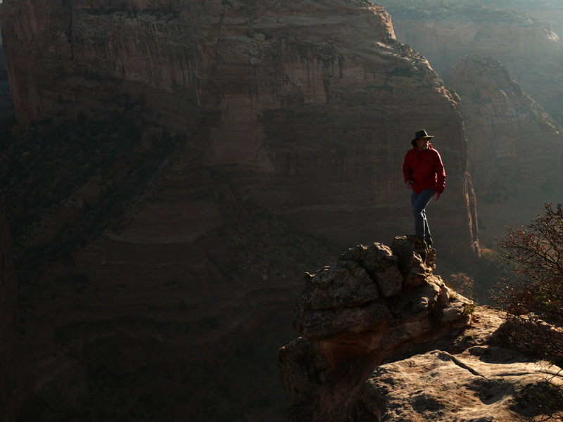 Balancing act, Canyon de Chelly National Monument, Arizona, 2007