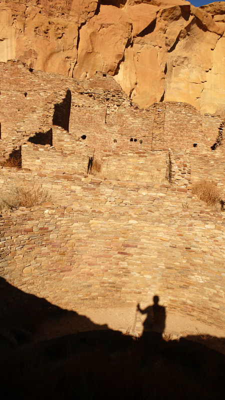 At the heart of Chaco, Chaco Culture National Historic Park, New Mexico, 2007