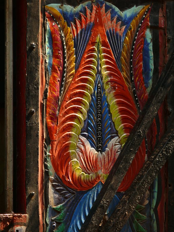 Truck decorations, Cochin, India, 2008