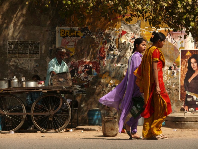 Street palette, Jaipur, India, 2008