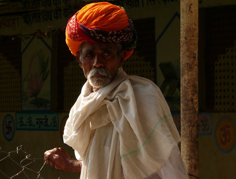 Ashram elder, Rajasthan, India, 2008