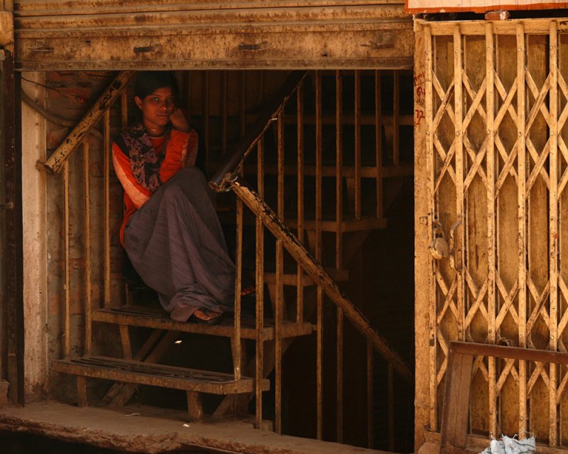 Life in the shadows, Varanasi, India, 2008