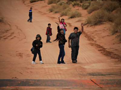 School’s out, Kayenta, Arizona, 2009