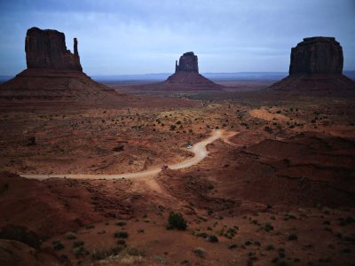 The road, Monument Valley, Arizona, 2009