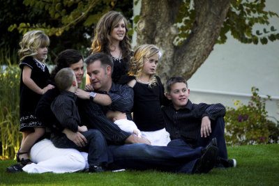 Family portrait, Scottsdale, Arizona, 2009