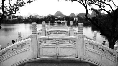 Twin Bridges, Guilin, China, 2006