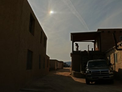 Repairs, Sky City, Acoma Pueblo, New Mexico, 2007