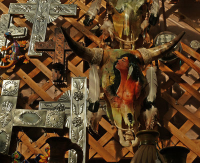 Mixed metaphors, Santa Fe, New Mexico, 2007
