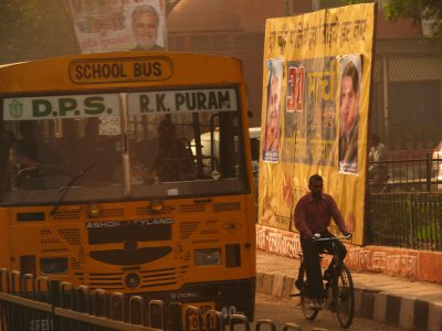 The bus, Delhi, India, 2008