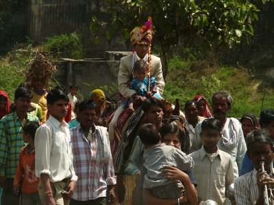 Wedding procession, Sawai Madhopur, India, 2008