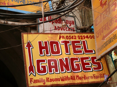 Hotel Ganges, Varanasi, India, 2008