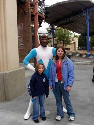 Frozone, Brooke and Claire