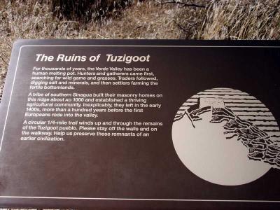 Information on Tuzigoot