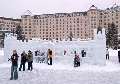 Ice Castle at the Chateau