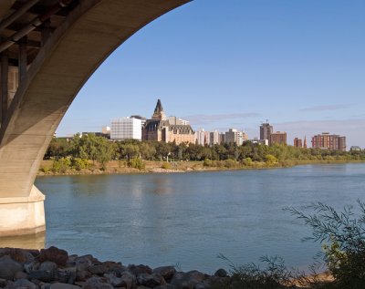 View under Broadway Bridge